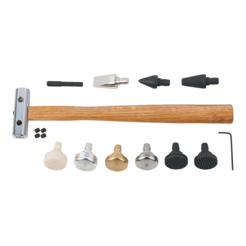 KS Tools Set di martelli universali, 14pz.