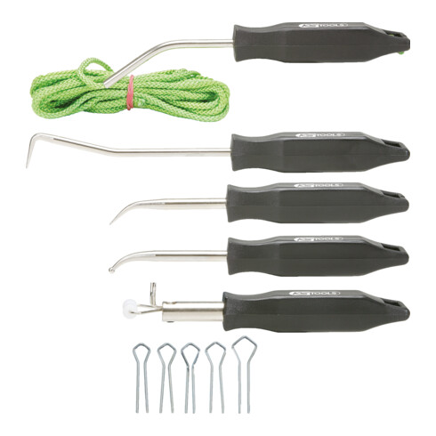 KS Tools Set di mopntaggio per parabrezza, 5pz.