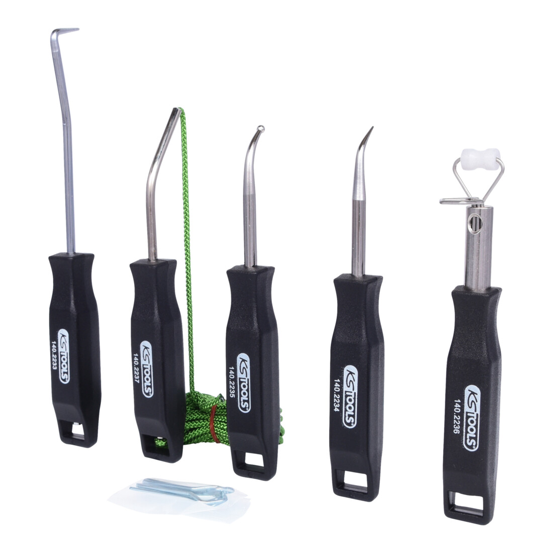 KS Tools Set di mopntaggio per parabrezza, 5pz.