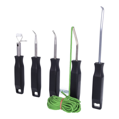 KS Tools Set di mopntaggio per parabrezza, 5pz.