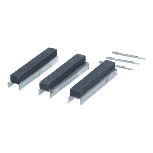 KS Tools Set di pietre per levigare, L=51mm, per 150.1190, 3pz.