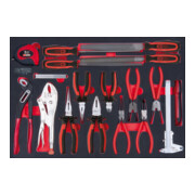 KS Tools Set di pinze e lime SCS, 18pz. in modulo 1/1-1