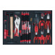KS Tools Set di pinze e scalpelli SCS, 22pz. in modulo 1/1-1