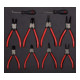 KS Tools Set di pinze per anelli Seeger, 10pz., in modulo 1/2-1