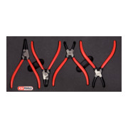 KS Tools Set di pinze per anelli Seeger, 4pz., in modulo 1/3 system-1