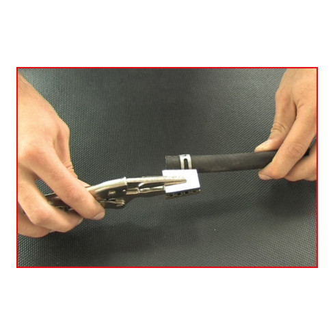 KS Tools Set di pinze per fascette stringitubo, 2pz.