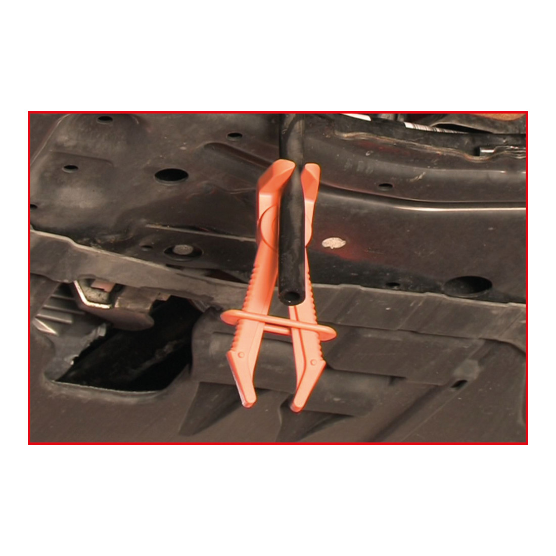 KS Tools Set di pinze per tubi flessibili a 90°, 3pz.