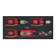 KS Tools Set di pinze SCS, 4pz. in modulo 1/3-1