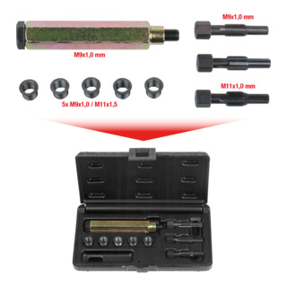 KS Tools Set di riparazione THREADfix M9x1 per candelette, 9pz.