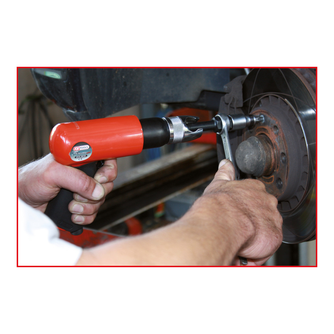 KS Tools Set di scalpelli vibranti speciali, 4pz.