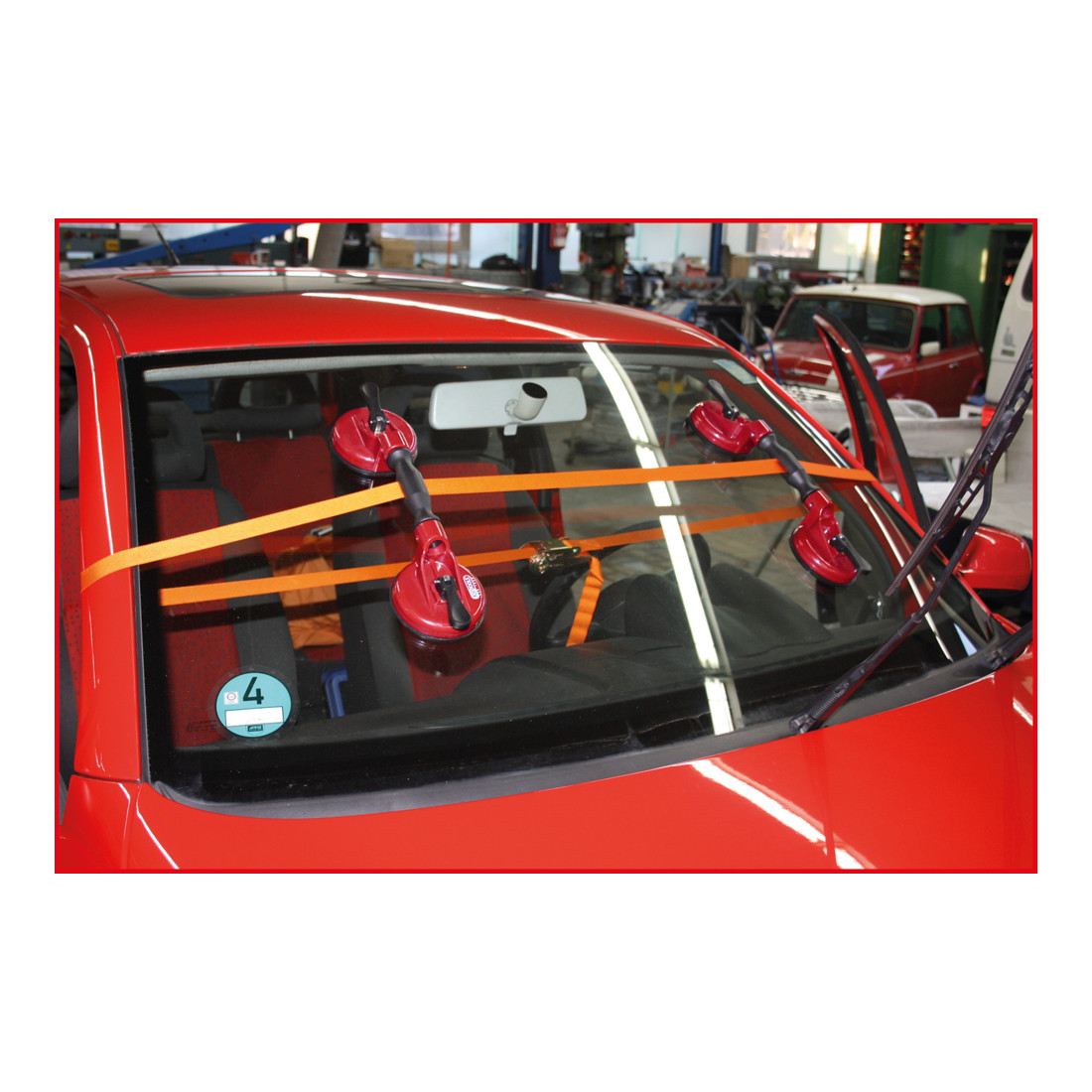 KS Tools Set di sollevatori a doppia ventosa, 3pz.