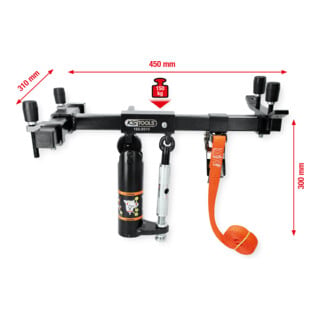 KS Tools Set di supporti universali per trasmissioni, 12pz.