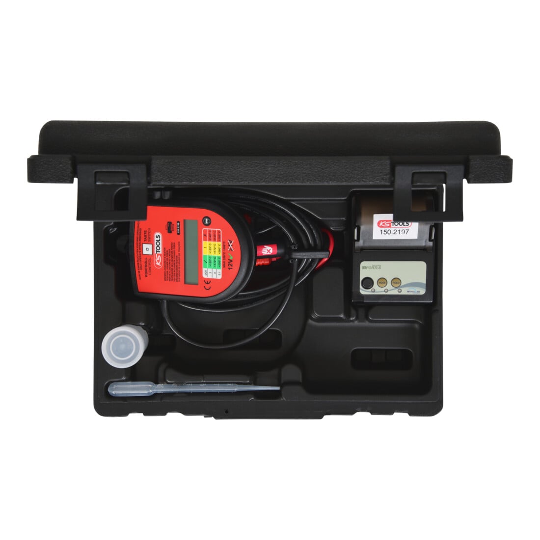 KS Tools Set di tester digitali per liquido freni, 2pz.