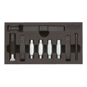 KS Tools Set di utensili di perforazione a morsetto, 11pz.-2
