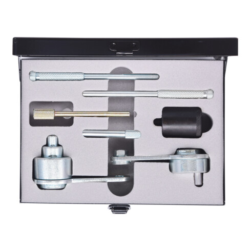 KS Tools Set di utensili per la fasatura del motore Land Rover/Jaguar, diesel, 7pz.