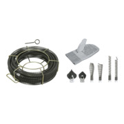 KS Tools Set di utensili per la pulizia di condotti e tubi Ø22mm, 14pz.