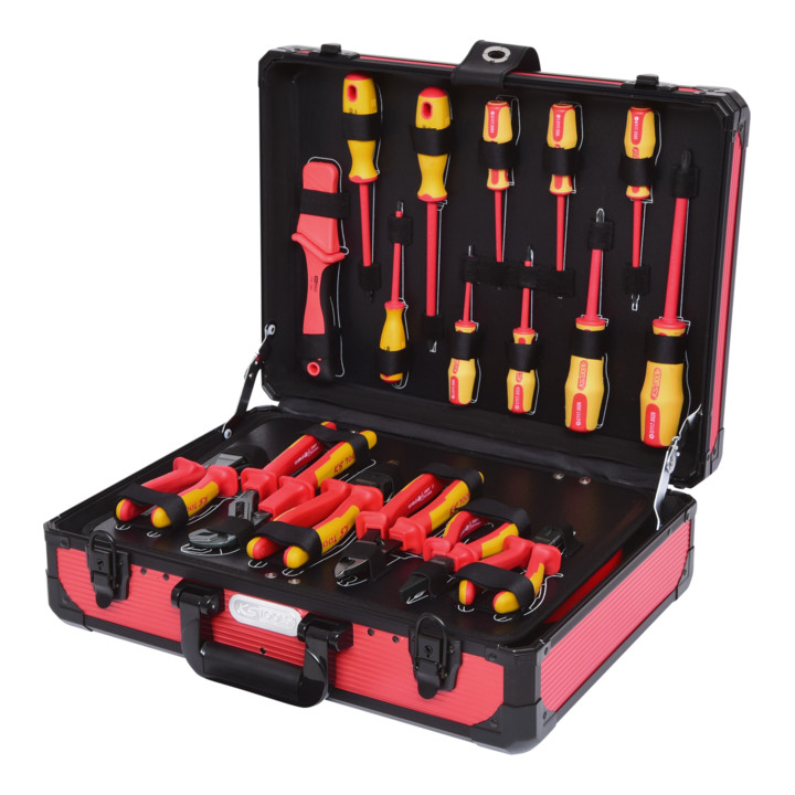 KS Tools Set d'outils isolés pour véhicules électriques et hybrides, 43 pcs.