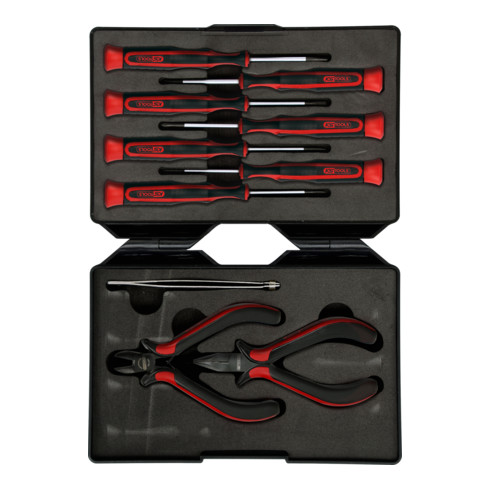 KS Tools set d'outils pour la mécanique de précision, 10 pcs