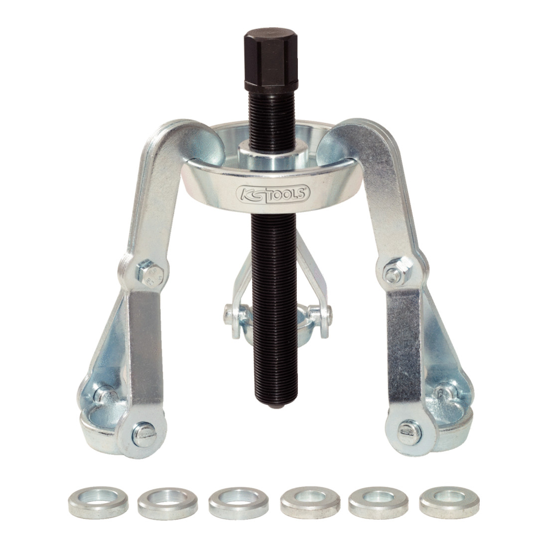 KS Tools Set estrattori universali per mozzi ruota, 3 bracci, 5pz.
