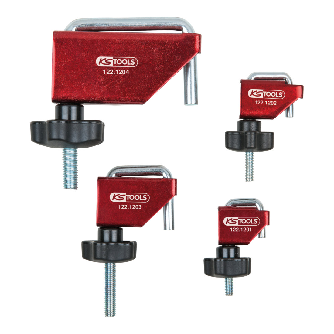 KS Tools Set fascette stringitubo 4pz.