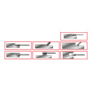 KS Tools Set frese HM, in valigetta plastica, 10pz.-4