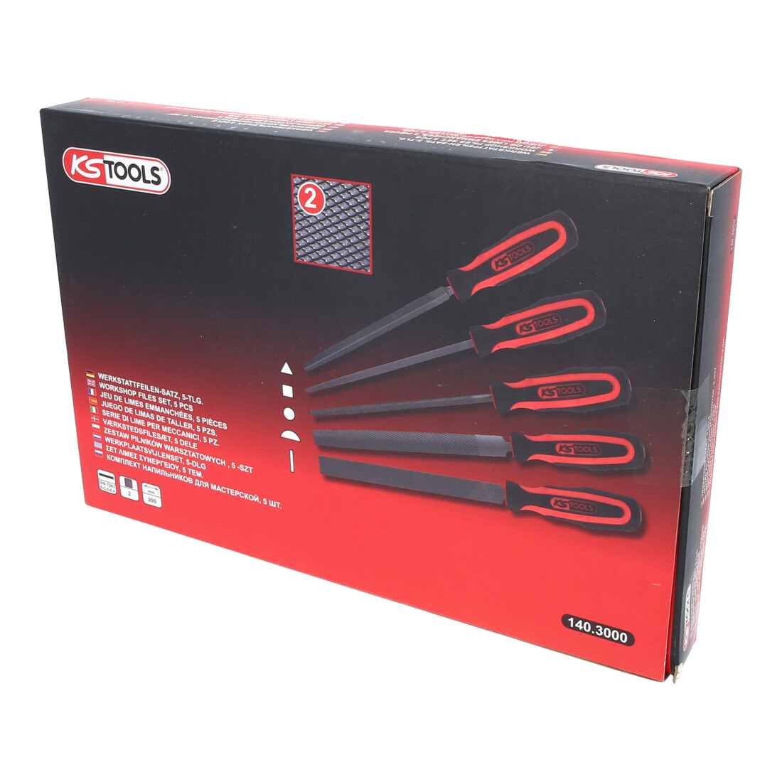 KS Tools Set lime da officina 5pz.