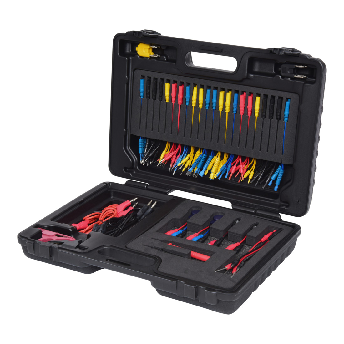 KS Tools Set master di cavi per diagnostica, controllo e misurazione 12/24V, 92pz.