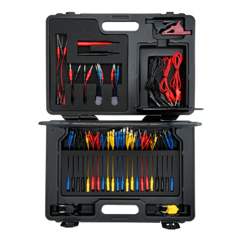 KS Tools Set master di cavi per diagnostica, controllo e misurazione 12/24V, 92pz.