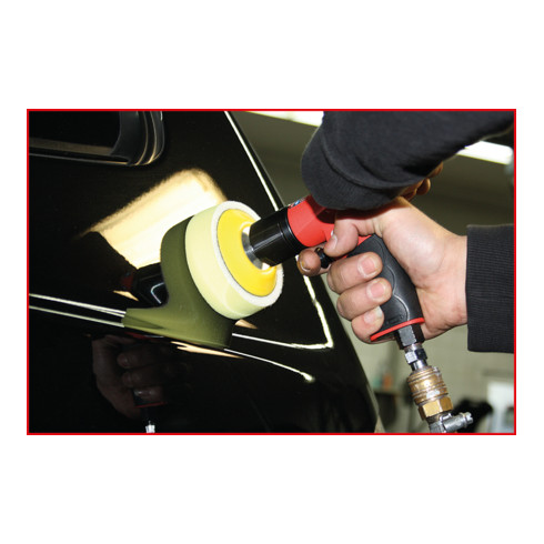 KS Tools Set mini per lucidatura 1/4" ad aria compressa, 5pz.