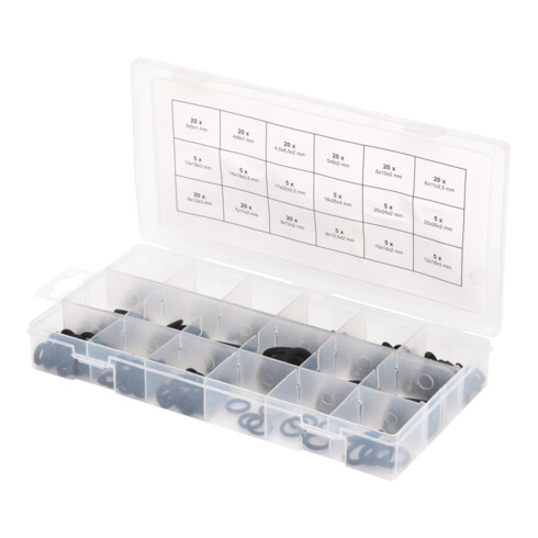 KS Tools Set O-ring, Øinterno 3-22mm, 225pz.