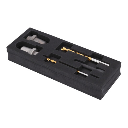 KS Tools Set per foratura vite di serraggio M10