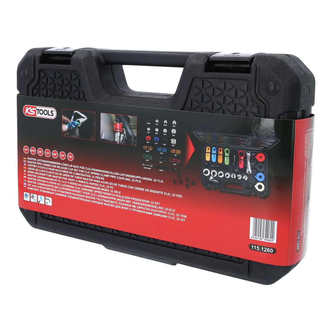 KS Tools Set per lo sblocco dei connettori dei cavi, 22pz..