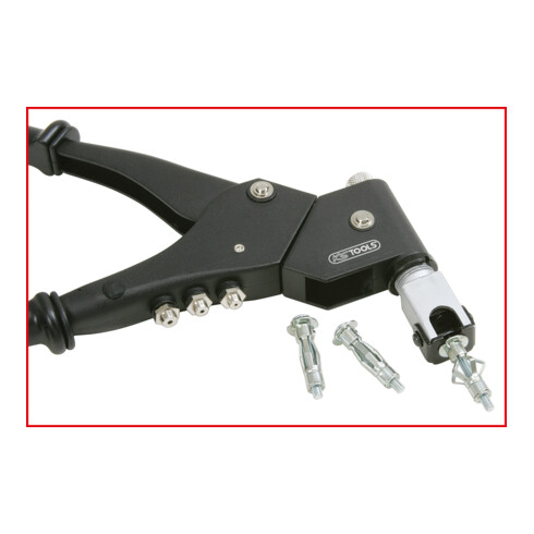 KS Tools Set per rivettatrice manuale universale, 10pz.
