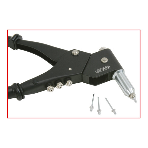 KS Tools Set per rivettatrice manuale universale, 10pz.