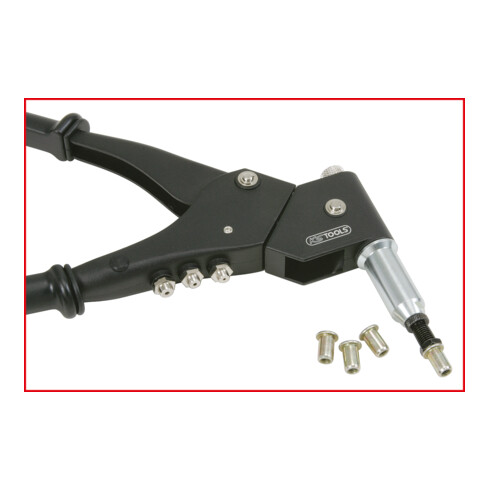 KS Tools Set per rivettatrice manuale universale, 10pz.