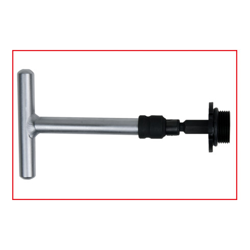 KS Tools Set profili speciali 1/4"+3/8" per tappi di scarico olio in plastica, 5pz.