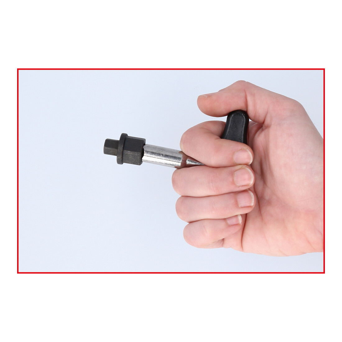 KS Tools Set profili speciali 3/8" per tappi scarico olio in plastica, 6pz.