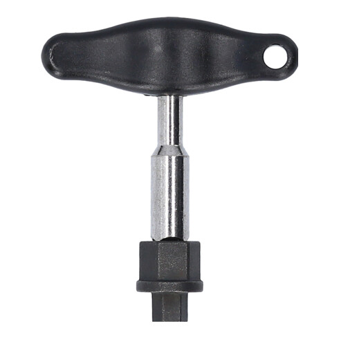 KS Tools Set profili speciali 3/8" per tappi scarico olio in plastica, 6pz.