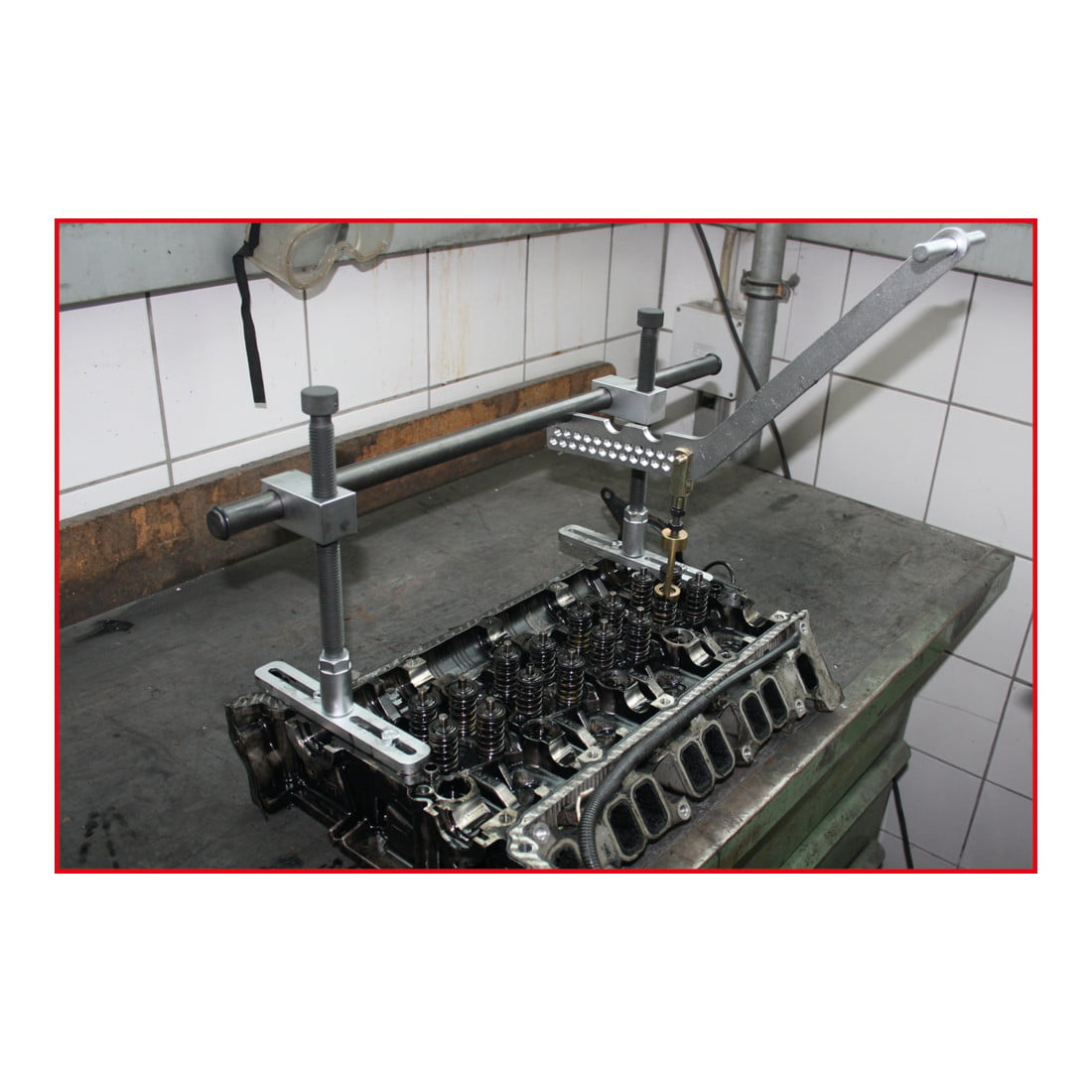 KS Tools Set supporti per montaggio valvole, 15pz.