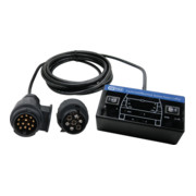 KS Tools Set tester motrice 12V/ tester per presa rimorchio 7 + 13 poli, 2pz.