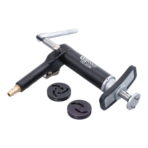 KS Tools Set universale di utensili di riposizionamento del pistoncino del freno con mandrino ad aria compressa, 3pz.