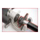 KS Tools Set universale di utensili di riposizionamento del pistoncino del freno con mandrino ad aria compressa, 3pz.-5
