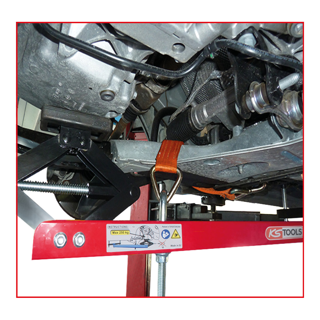 KS Tools Set universale supporto motore 4pz.
