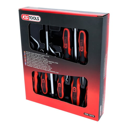 KS Tools Set utensili Master per ganci, 9pz.