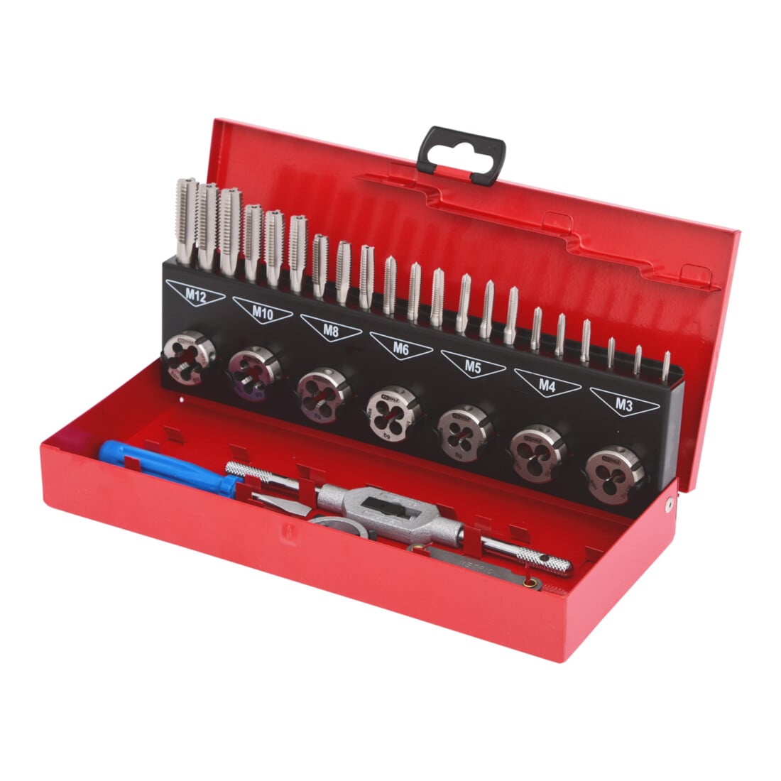 KS Tools Set utensili per filettare HSS, 32pz.