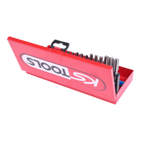 KS Tools Set utensili per filettare HSS Co, 32pz.