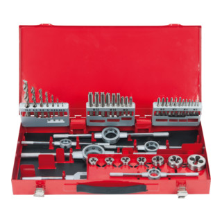 KS Tools Set utensili per filettare HSS Co, 44pz.