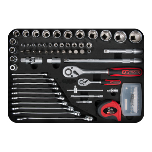 KS Tools Set utensili universali 1/4" + 1/2", 149pz.