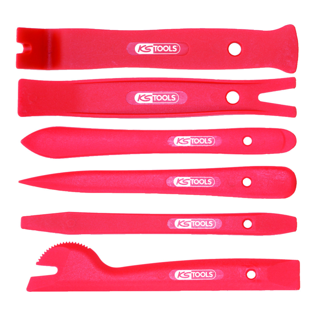 KS Tools set voor ontgrendeling interieurbekleding, 6 stuks