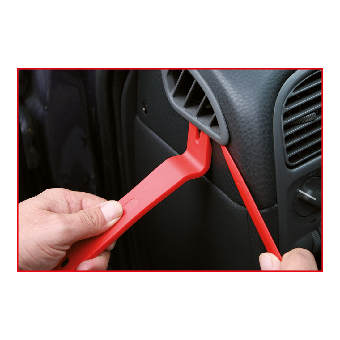KS Tools set voor ontgrendeling interieurbekleding, 6 stuks